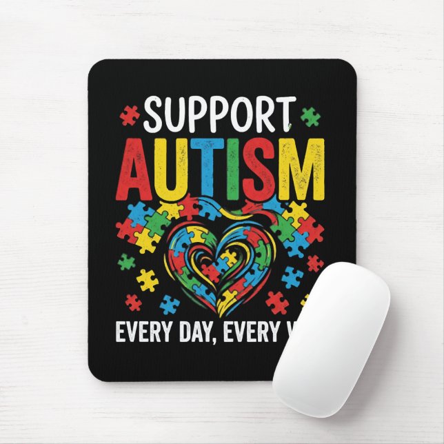 Tapis De Souris Autism awareness (Avec souris)