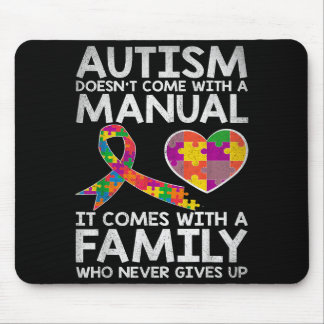 Tapis De Souris Autism awareness autism doesn't come with a manual