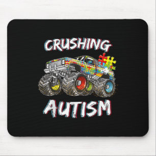 Tapis De Souris Autisme Chemise Garçons Enfants Chemise Monster Ca