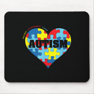 Tapis De Souris Autisme - Chemises de Sensibilisation sur l'autism