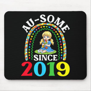 Tapis De Souris Autisme Incroyable Ausome Depuis 2019 Sensibilisat