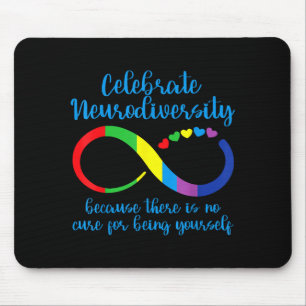 Tapis De Souris Autisme Infinity Neurodiversité Pas de remède pour