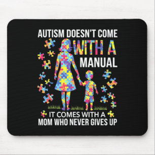Tapis De Souris Autisme Maman Soutien Aux Mères Fortes