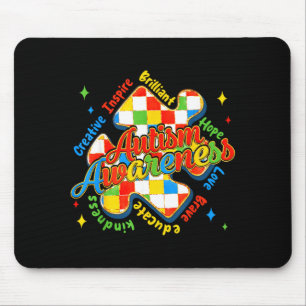 Tapis De Souris Autisme sensibilisation puzzle en avril porter du
