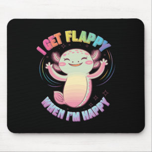 Tapis De Souris Autisme Soutien Stimming Axolotl Je Obtiens Flappy