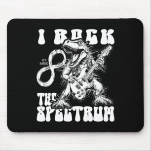 Tapis De Souris Autisme Trex Autisme Infini Je Rock The Spectrum R