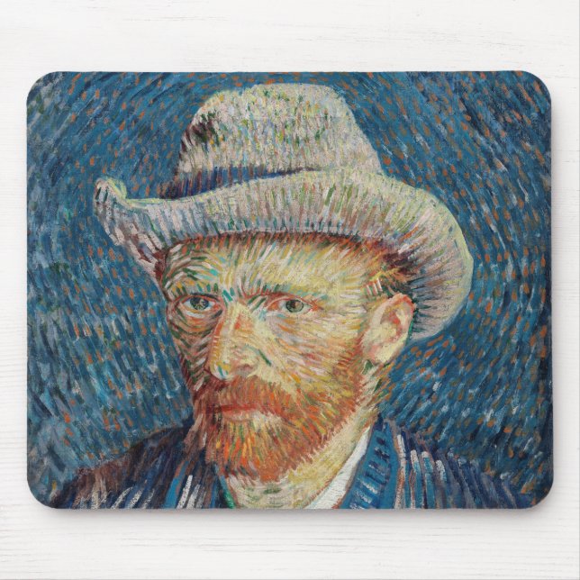 Tapis De Souris Auto portrait Van Gogh (Devant)