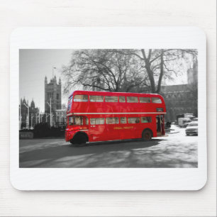 Tapis De Souris Autobus rouge de Londres Routemaster