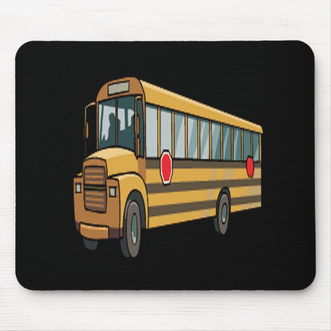Tapis De Souris Autobus scolaire (Devant)
