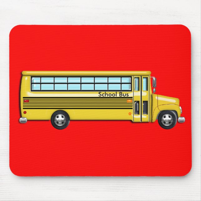Tapis De Souris Autobus scolaire (Devant)