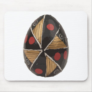 Tapis De Souris Autocollant Œuf de Pâques Ukrainien avec Motifs en