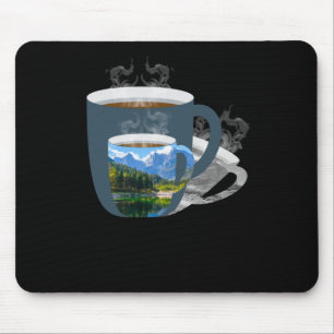 Tapis De Souris Autocollant pour mug de café de confort