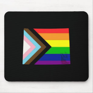 Tapis De Souris Autocollant Wyoming Pride