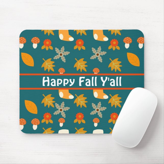Tapis De Souris Automne (Avec souris)