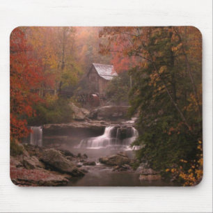 Tapis De Souris Automne dans les bois Mousepad