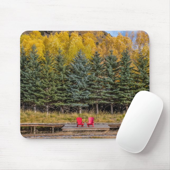 Tapis De Souris Automne Enchantant (Avec souris)