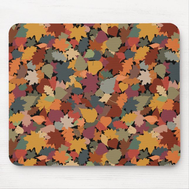 Tapis De Souris Automne et feuilles (Devant)