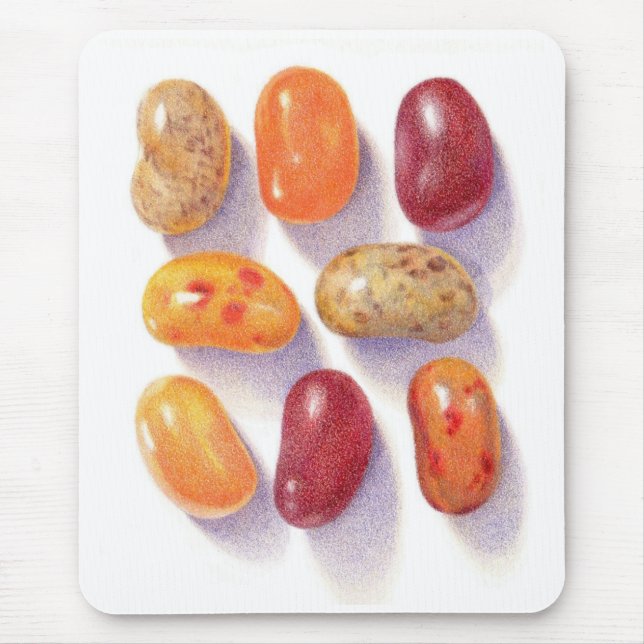 Tapis De Souris AUTOMNE JELLY BEANS Mousepad (Devant)