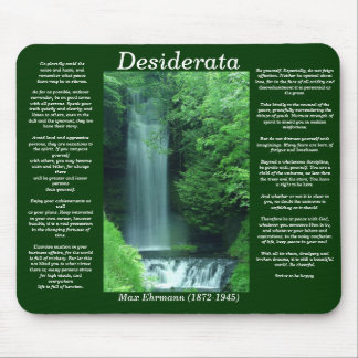Tapis De Souris Automne Mousepad de l'eau de DESIDERATA