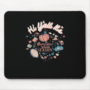 Tapis De Souris Automne Saison Collection Y’all C’est Citrouille S