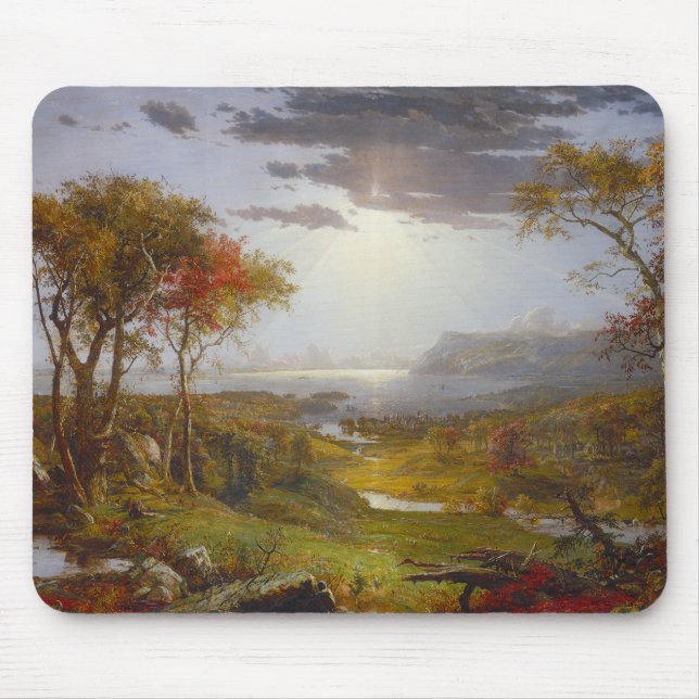 Tapis De Souris Automne sur le fleuve Hudson (Devant)
