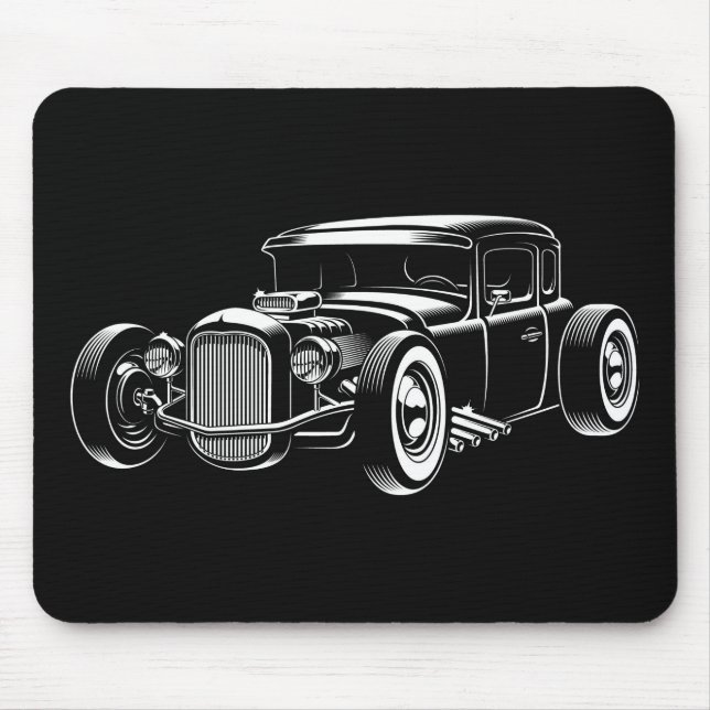 Tapis De Souris Automobile classique (Devant)