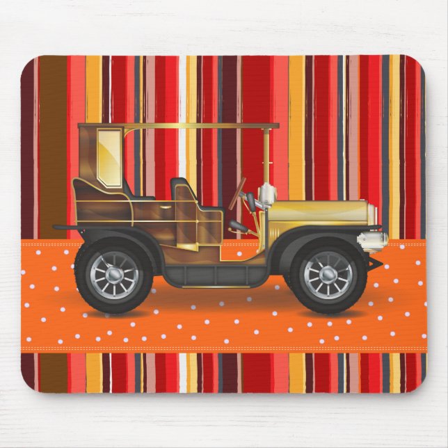 Tapis De Souris Automobile de collection (Devant)