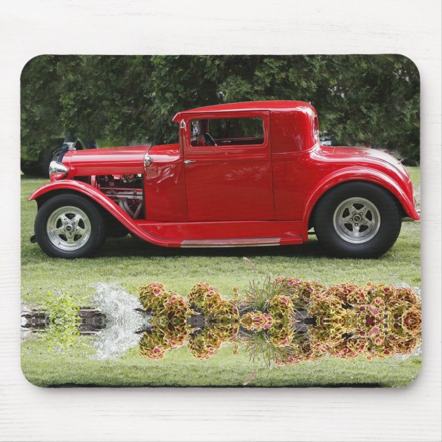 Tapis De Souris Automobile vintage (Devant)