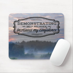 Tapis De Souris "Autonomie" Motivation Affirmation