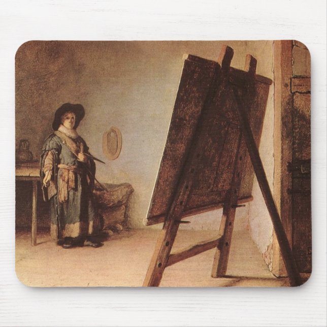 Tapis De Souris Autoportrait 1658 (Devant)
