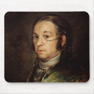 Tapis De Souris Autoportrait de Francisco Jose de Goya y Lucientes