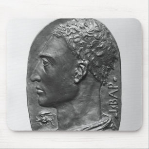 Tapis De Souris Autoportrait de médaillon
