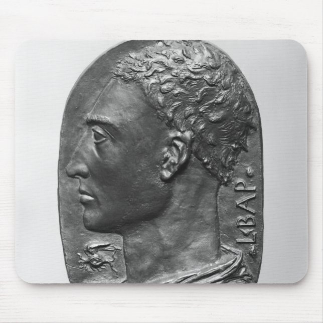 Tapis De Souris Autoportrait de médaillon (Devant)