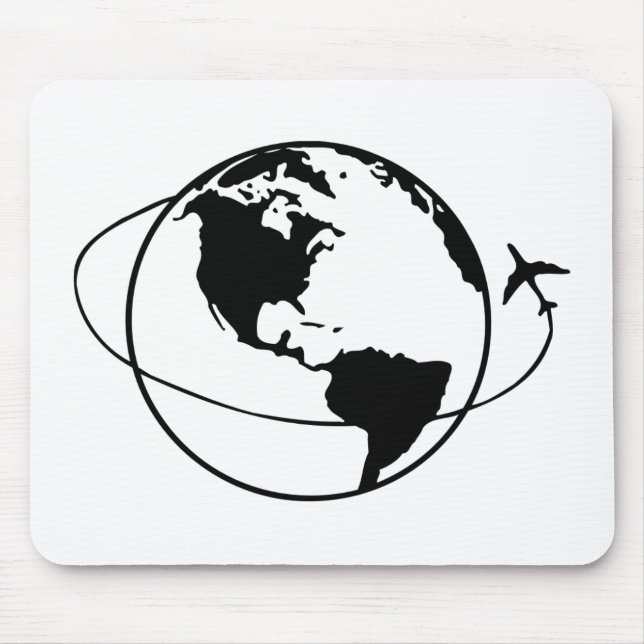 Tapis De Souris Autour du monde (Devant)