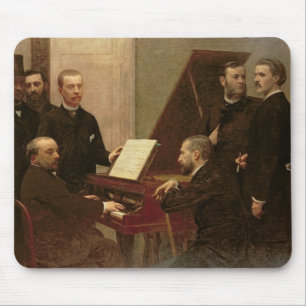 Tapis De Souris Autour du piano, 1885