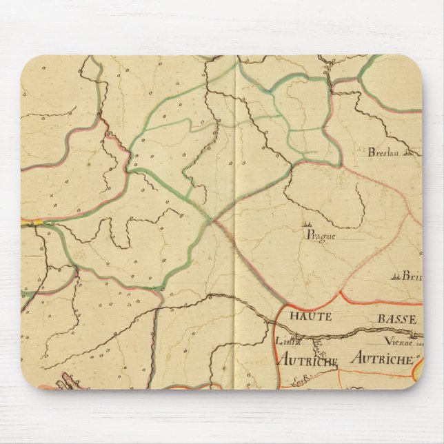 Tapis De Souris Autriche et République tchèque 3 (Devant)