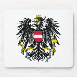 Tapis De Souris Autriche pays blason armoiries symbole emblème dra