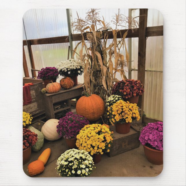 Tapis De Souris Autumn Decor (Devant)