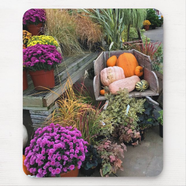 Tapis De Souris Autumn Decor (Devant)