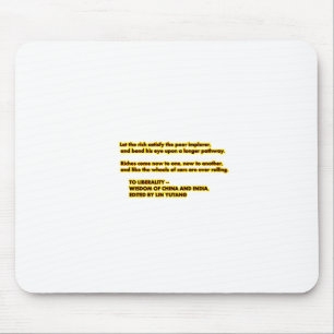 Tapis De Souris Aux mots du jaune Red2 de LIBÉRALITÉ à vivre à
