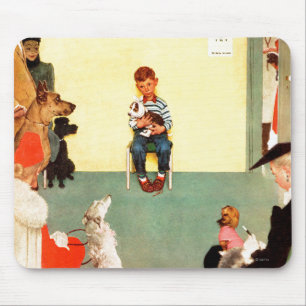 Tapis De Souris Aux Vets de Norman Rockwell