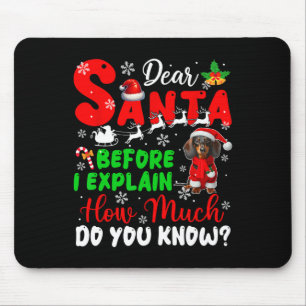 Tapis De Souris Avant D'Expliquer Combien Vous Connaissez Xmas Dac