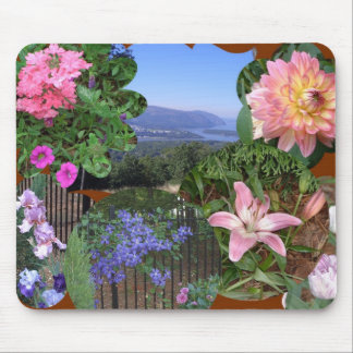 Tapis De Souris AVANT JÉSUS CHRIST collage floral d'amusement