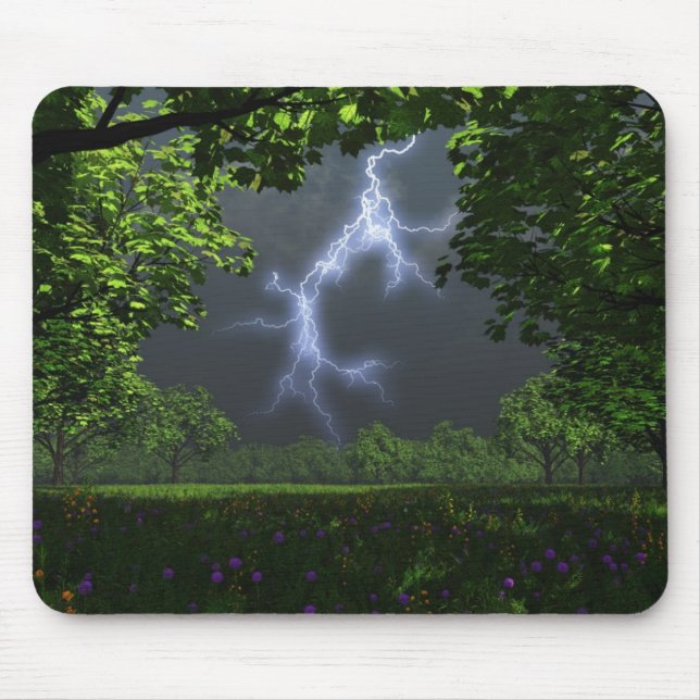 Tapis De Souris Avant la tempête Mousepad (Devant)