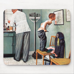 Tapis De Souris Avant le tir ou au médecin