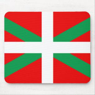 Tapis de Souris avec Drapeau Basque "Ikkurina"