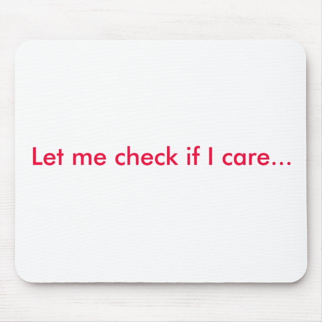 Tapis de souris avec l'attitude. - Customisé (Devant)