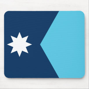 Tapis de souris avec le drapeau du Minnesota, État