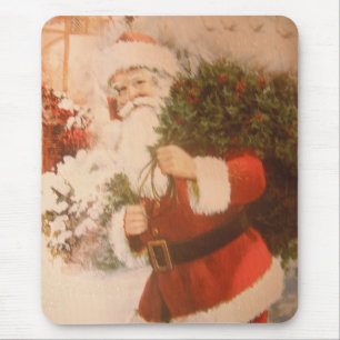 Tapis de souris avec le Père Noël
