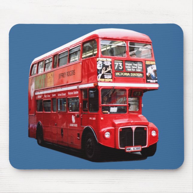 Tapis de souris avec London Bus (Devant)